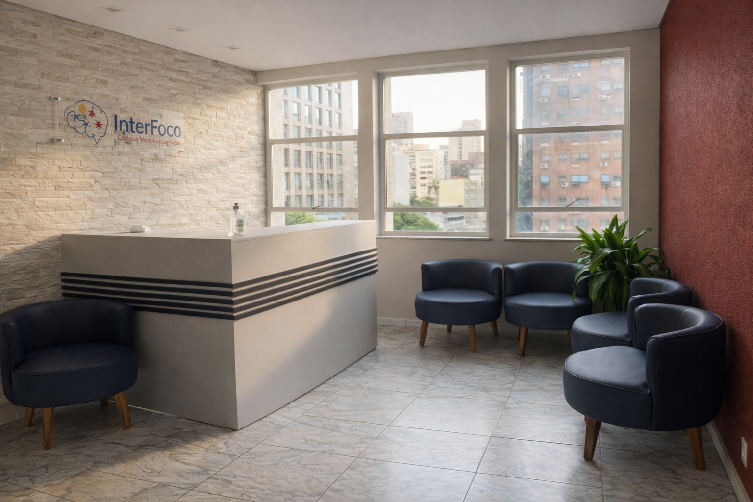 Recepção da Clínica InterFoco