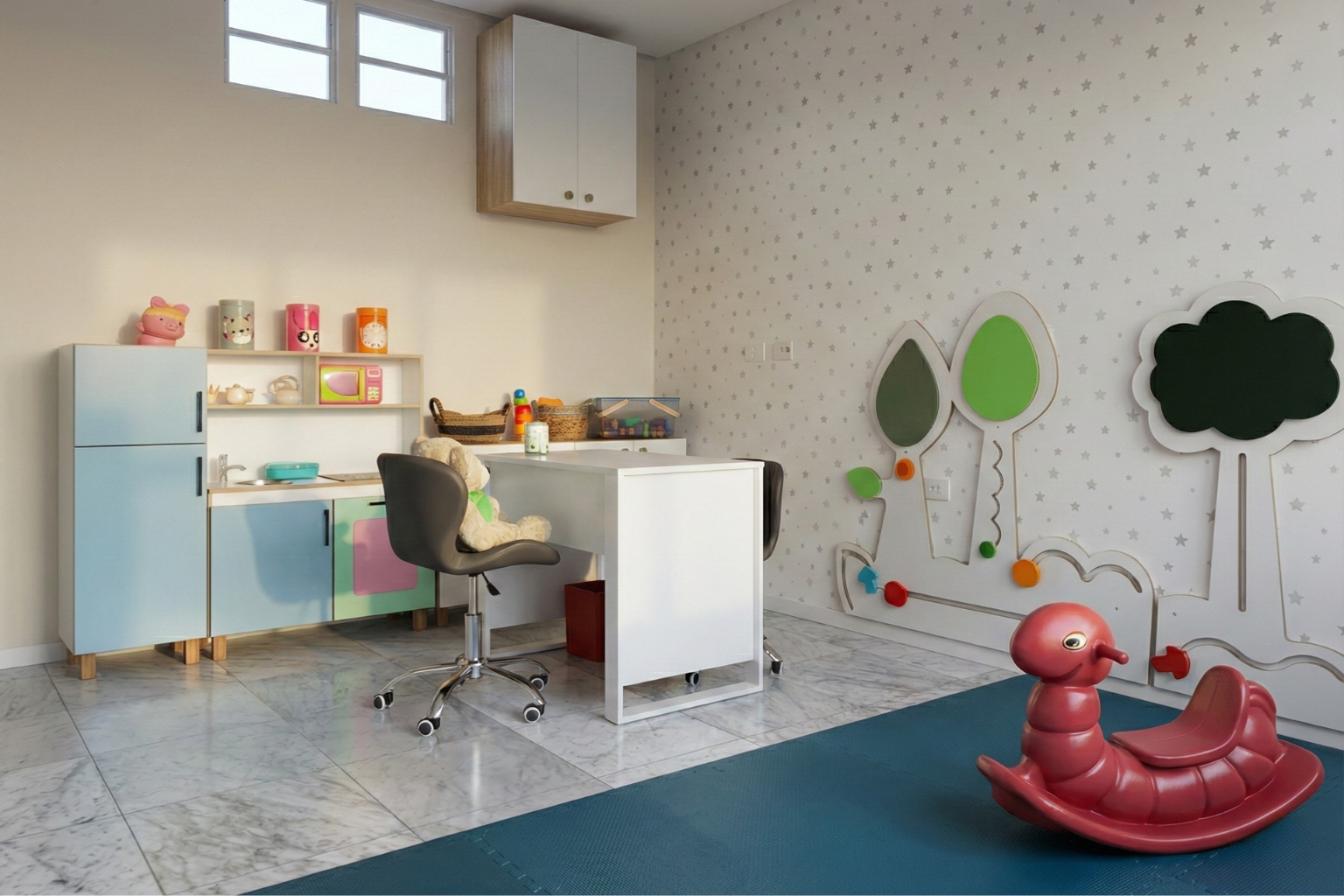 Espaço lúdico da Clínica InterFoco