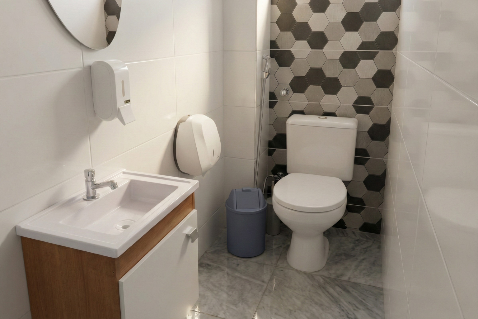 Banheiro da clínica InterFoco